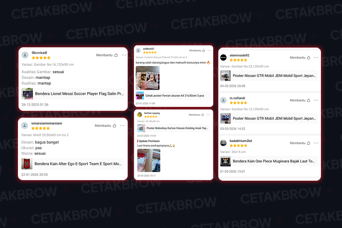 Testimoni Pelanggan CetakBrow 1